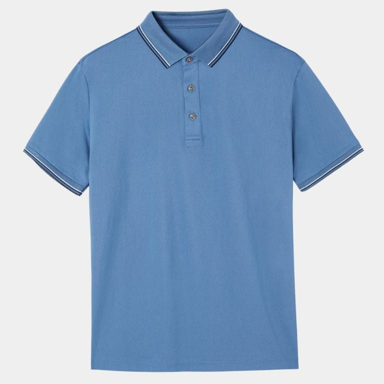 Bernardus | Blauwe klassieke polo