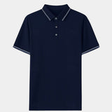 Bernardus | Blauwe klassieke polo