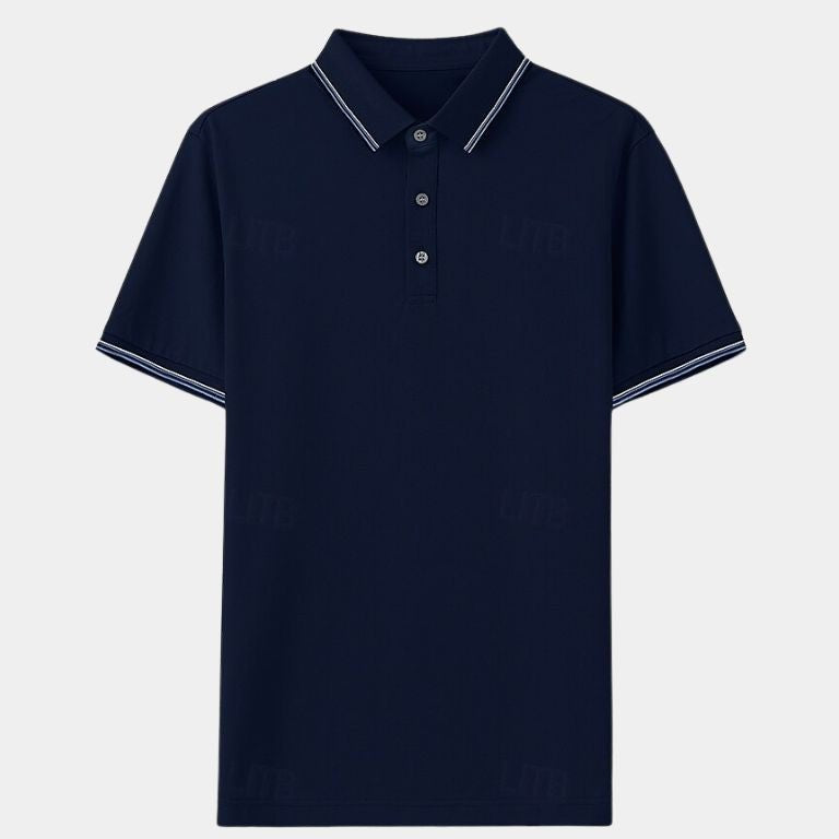Bernardus | Blauwe klassieke polo