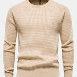 Zdzisław - Sweter z waflowym splotem