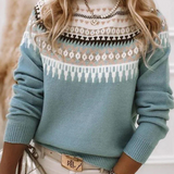 Wanda - Sweter w Stylu Nordyckim