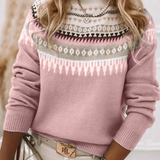 Wanda - Sweter w Stylu Nordyckim