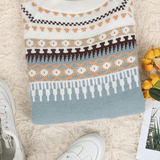 Wanda - Sweter w Stylu Nordyckim