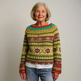 Kasjana - Sweter w stylu vintage