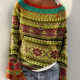 Kasjana - Sweter w stylu vintage