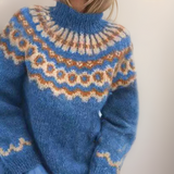 Cyprianna - Wełniany sweter w stylu vintage