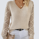 Marta - Sweter V-Neck Couture