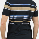 Kamil - Koszulka polo w kolorowe paski