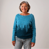 Aleksandra - Sweter w stylu vintage