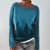 Aleksandra - Sweter w stylu vintage