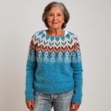 Fabiana - Sweter w stylu vintage