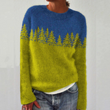 Angelika - Sweter w stylu vintage