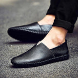 Eppo | Ademende leren loafers