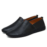 Eppo | Ademende leren loafers