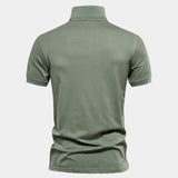 Frank | Marineblauwe klassieke polo