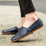 Gabriel | Lichtgewicht leren loafers
