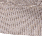 Geert | Jacquardtrui met geometrisch patroon en ronde hals