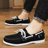 Geerten | Zwarte leren business loafers