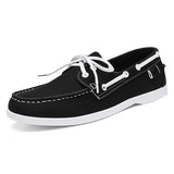 Geerten | Zwarte leren business loafers