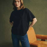Ardena - Drape bawelnka t-shirt