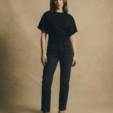 Ardena - Drape bawelnka t-shirt
