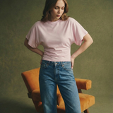 Ardena - Drape bawelnka t-shirt