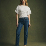 Ardena - Drape bawelnka t-shirt