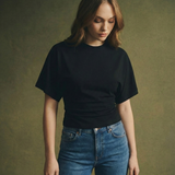 Ardena - Drape bawelnka t-shirt