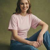Ardena - Drape bawelnka t-shirt