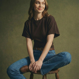 Ardena - Drape bawelnka t-shirt