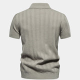 Janusz - Strukturalne polo z dzianiny