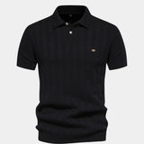 Janusz - Strukturalne polo z dzianiny