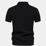 Janusz - Strukturalne polo z dzianiny