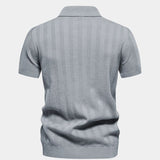Janusz - Strukturalne polo z dzianiny
