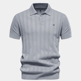 Janusz - Strukturalne polo z dzianiny