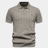 Janusz - Strukturalne polo z dzianiny