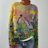 Marika - Sweter w stylu vintage
