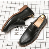 Wiesław - Skórzane loafersy na eleganckie okazje