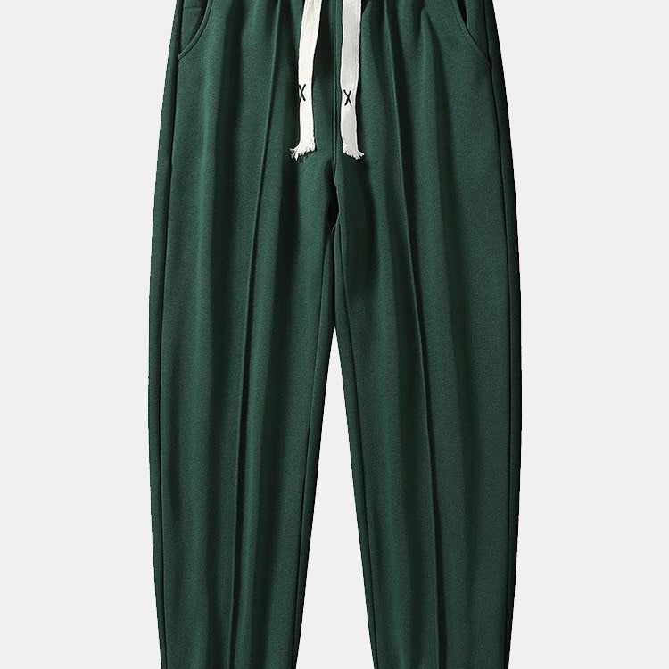 Henk | Joggingbroek met pijpvouw