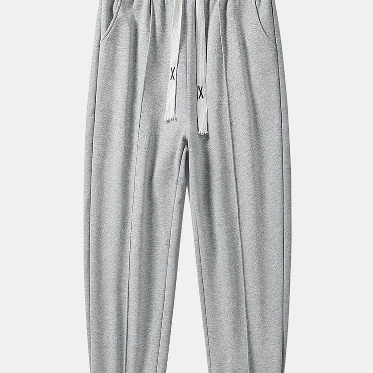 Henk | Joggingbroek met pijpvouw