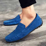 Mieczysław - Miękkie zamszowe loafersy