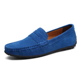 Mieczysław - Miękkie zamszowe loafersy