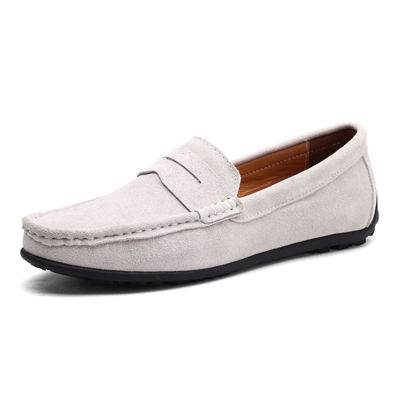 Mieczysław - Miękkie zamszowe loafersy