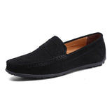 Mieczysław - Miękkie zamszowe loafersy