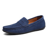 Mieczysław - Miękkie zamszowe loafersy