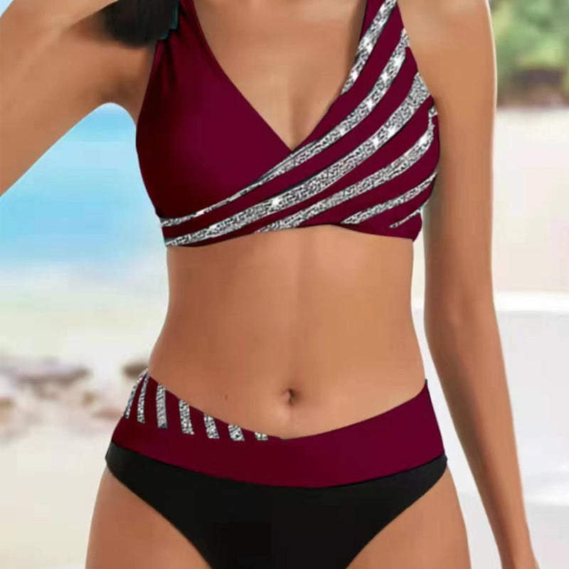 Malwina - Bikini w Ciepłych Odcieniach
