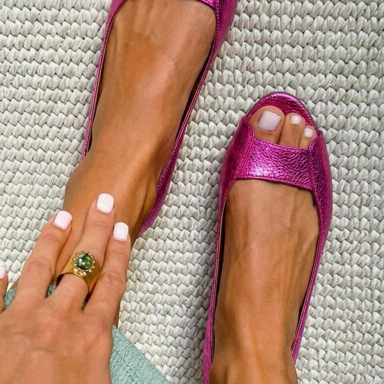 Adela - Złote Sandały Comfort Chic