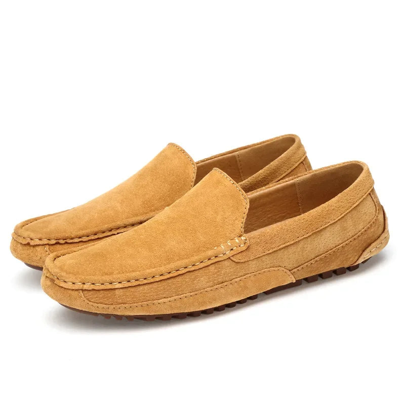 Jędrzej - Zamszowe loafersy premium