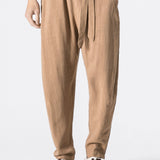Jasper | Linnen harem broek met riem