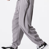 Jasper | Linnen harem broek met riem